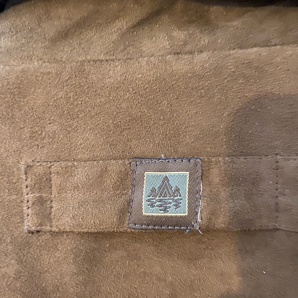 Suede Rainforest Jacket. Brown/M - Picture 3 of 3